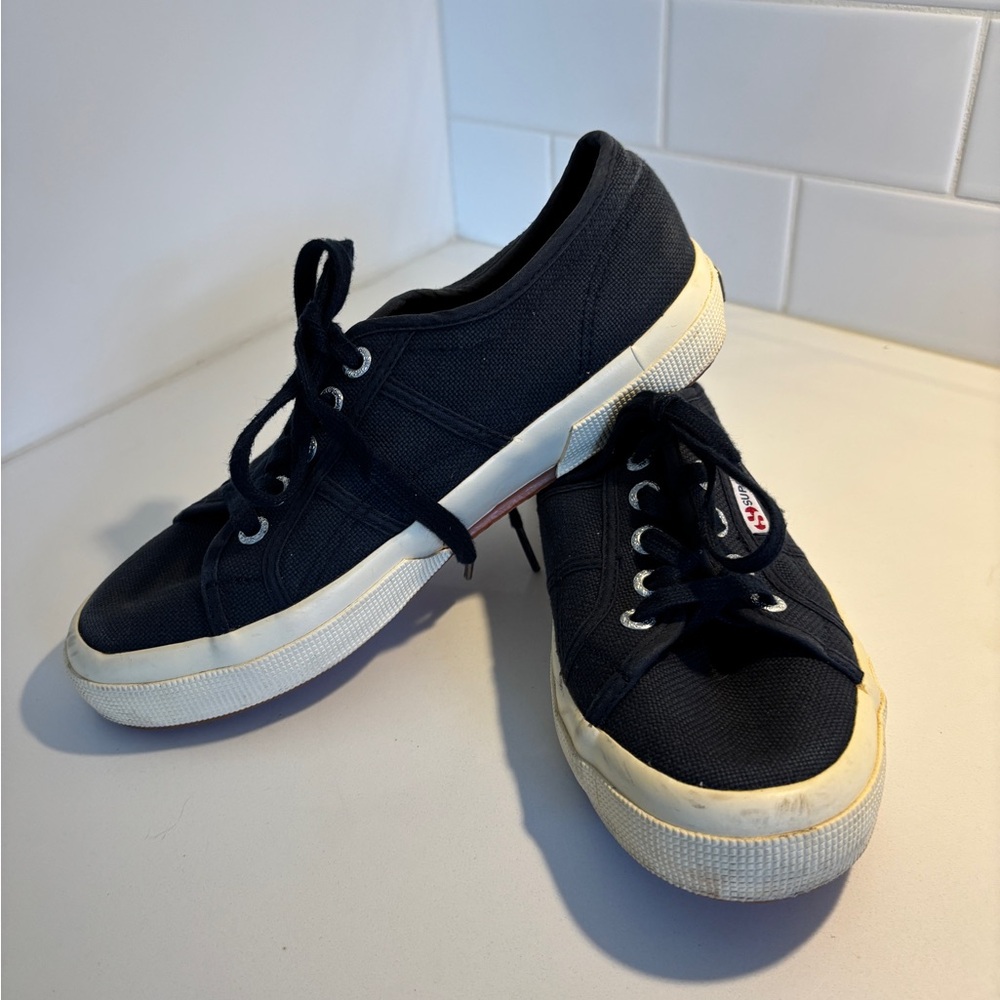 Classic Navy Blue Sneakers